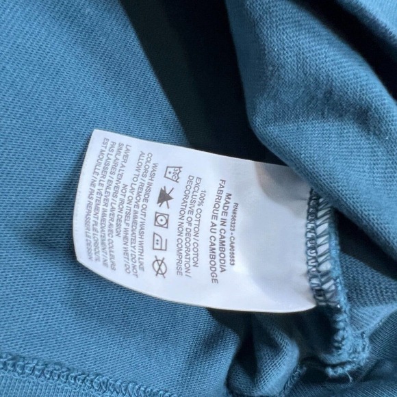 Nike Womens Sleeveless Tank Top Tunic Shirt Jersey Heavy Knit Medium Blue - Picture 6 of 8